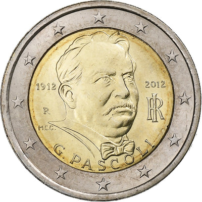 Italia, 
            
               2 Euro, 
            
               Giovanni Pascoli