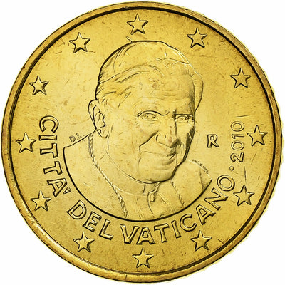 CIUDAD DEL VATICANO, 
            
               50 Euro Cent, 
            
               2010