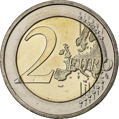 Irlanda, 
            
               2 Euro, 
            
               Centenary of the 1st. Meeting of Dail Eireann