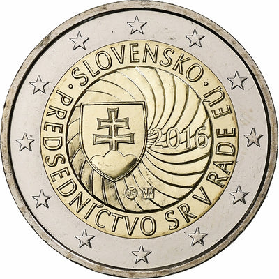 Eslovaquia, 
            
               2 Euro, 
            
               Slovak Presidency of the Council of the European Union