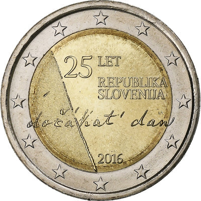 Eslovenia, 
            
               2 Euro, 
            
               Independence