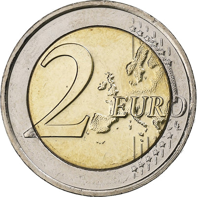 Luxemburgo, 
            
               2 Euro, 
            
               Henri I William III