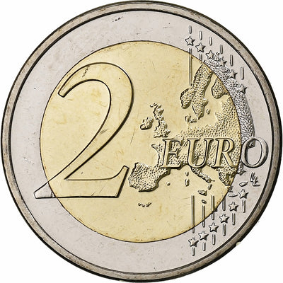 Luxemburgo, 
            
               2 Euro, 
            
               Henri I Accession