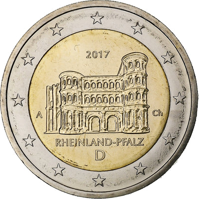 Alemania, 
            
               2 Euro, 
            
               Bundesländer - "Rheinland-Pfalz"