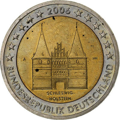 Alemania, 
            
               2 Euro, 
            
               Bundesländer - "Schleswig-Holstein"