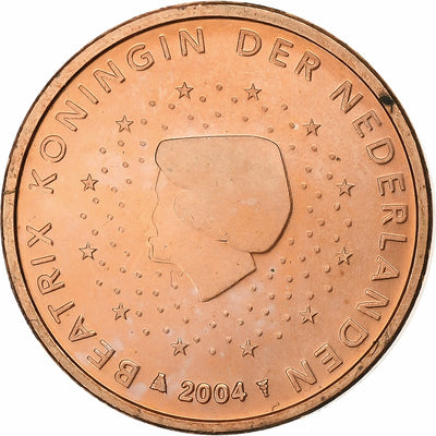 Países Bajos, 
            
               Euro Cent, 
            
               2004