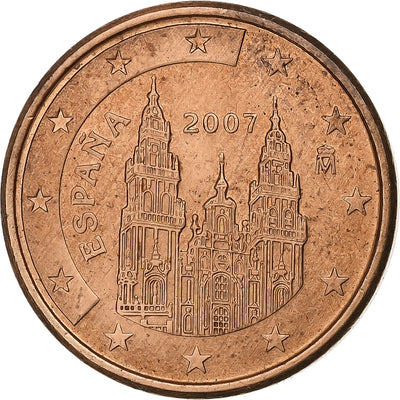 España, 
            
               Euro Cent, 
            
               2007