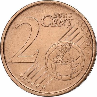 España, 
            
               2 Euro Cent, 
            
               2001