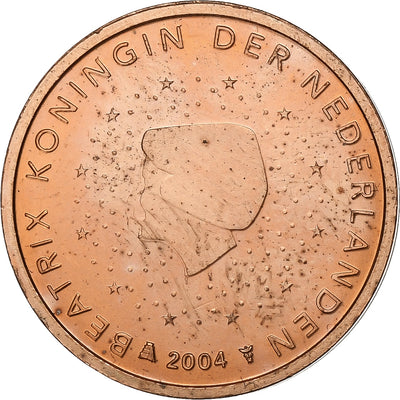 Países Bajos, 
            
               2 Euro Cent, 
            
               2004