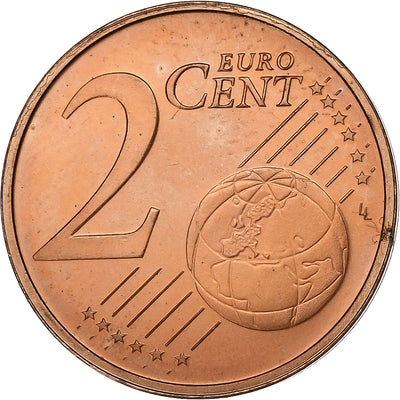 Países Bajos, 
            
               2 Euro Cent, 
            
               2004