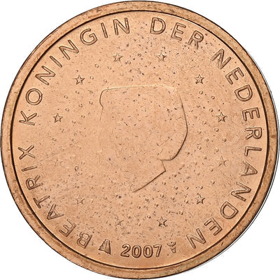 Países Bajos, 
            
               2 Euro Cent, 
            
               2007