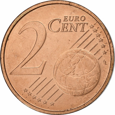 Países Bajos, 
            
               2 Euro Cent, 
            
               2007