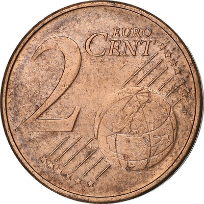 Países Bajos, 
            
               2 Euro Cent, 
            
               2001