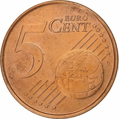 Países Bajos, 
            
               5 Euro Cent, 
            
               1999