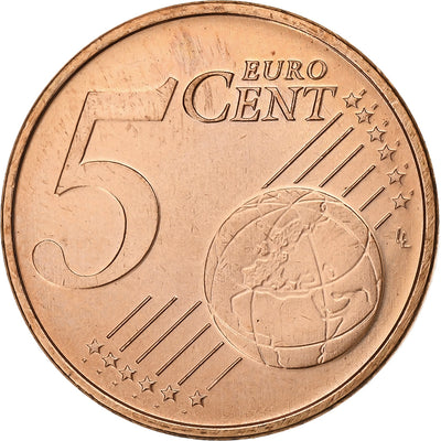 Países Bajos, 
            
               5 Euro Cent, 
            
               2007