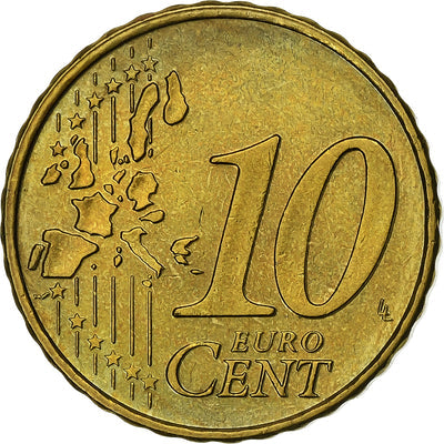 Países Bajos, 
            
               10 Euro Cent, 
            
               2000