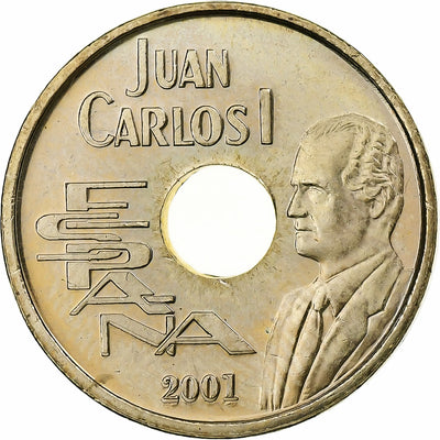 España, 
            
               25 Pesetas, 
            
               2001