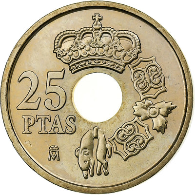 España, 
            
               25 Pesetas, 
            
               2001