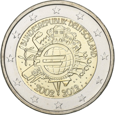 Alemania, 
            
               2 Euro, 
            
               2012