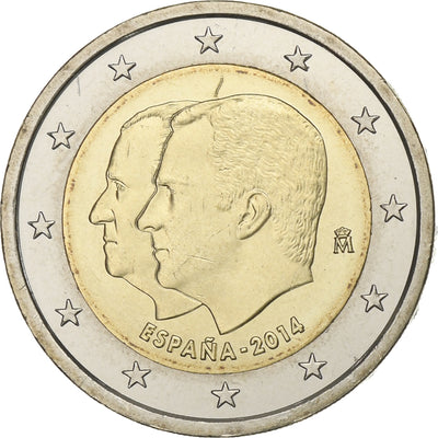 España, 
            
               2 Euro, 
            
               Portraits