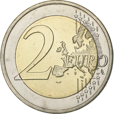 Países Bajos, 
            
               2 Euro, 
            
               Abdication de la Reine Béatrix