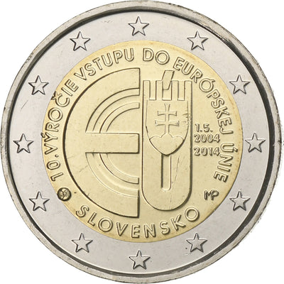 Eslovaquia, 
            
               2 Euro, 
            
               EU