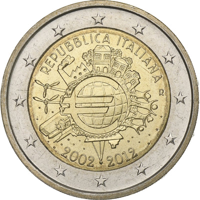 Italia, 
            
               2 Euro, 
            
               Eurocoinage