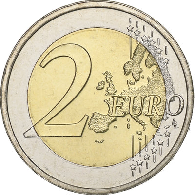 Luxemburgo, 
            
               2 Euro, 
            
               10 years euro