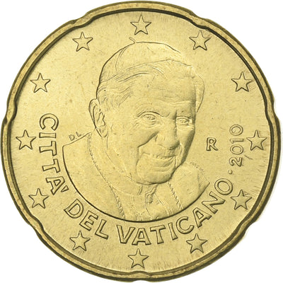 CIUDAD DEL VATICANO, 
            
               Benedict XVI, 
            
               20 Euro Cent