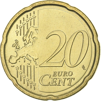 CIUDAD DEL VATICANO, 
            
               Benedict XVI, 
            
               20 Euro Cent