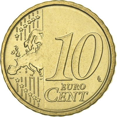 CIUDAD DEL VATICANO, 
            
               Benedict XVI, 
            
               10 Euro Cent