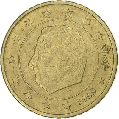 Bélgica, 
            
               50 Euro Cent, 
            
               1999