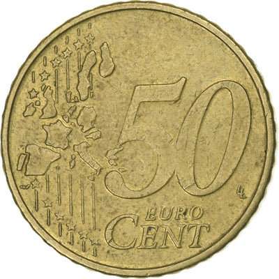 Bélgica, 
            
               50 Euro Cent, 
            
               1999