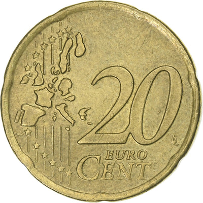 Grecia, 
            
               20 Euro Cent, 
            
               2002