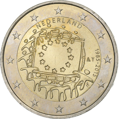 Países Bajos, 
            
               2 Euro, 
            
               2015