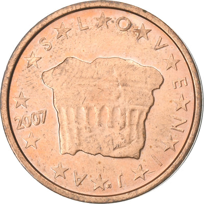 Eslovenia, 
            
               2 Euro Cent, 
            
               2007