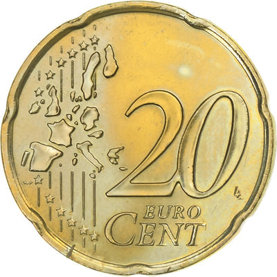 Mónaco, 
            
               Rainier III, 
            
               20 Euro Cent