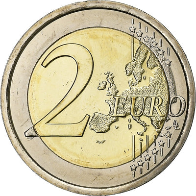 Eslovenia, 
            
               2 Euro, 
            
               Drapeau européen