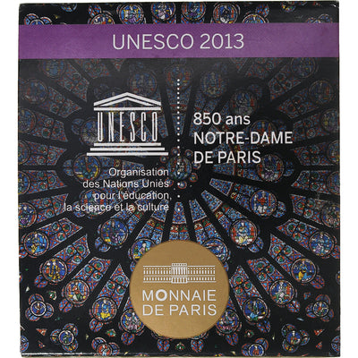 Francia, 
            
               5 Euro, 
            
               Unesco