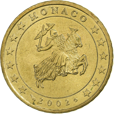 Francia, 
            
               Rainier III, 
            
               50 Euro Cent