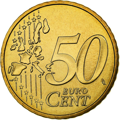 Francia, 
            
               50 Euro Cent, 
            
               BU