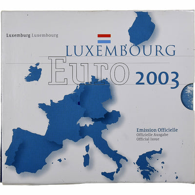 Luxemburgo, 
            
               Set 1 ct. - 2 Euro, 
            
               Pont Adolphe