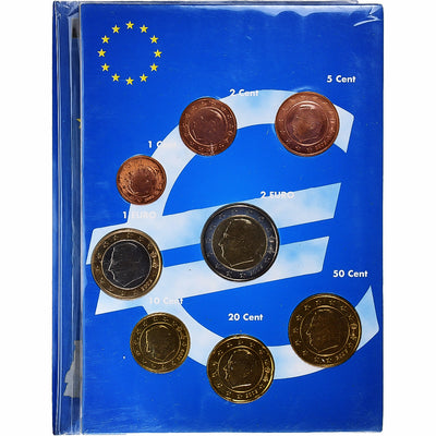 Bélgica, 
            
               Set 1 ct. - 2 Euro, 
            
               euro set