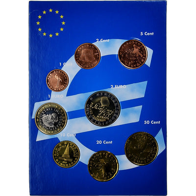 Eslovenia, 
            
               Set 1 ct. - 2 Euro, 
            
               euro set