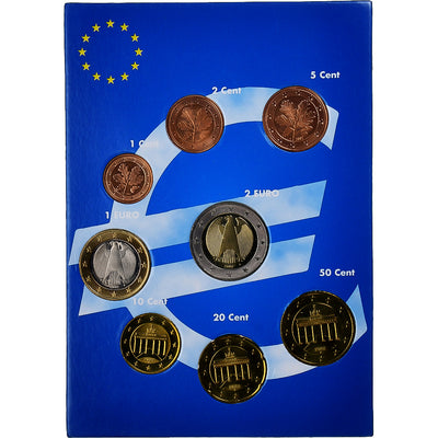 Alemania, 
            
               Set 1 ct. - 2 Euro, 
            
               euro set