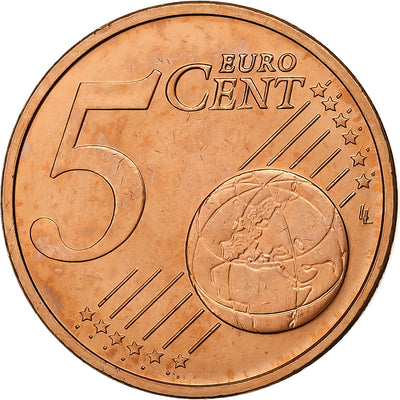 Eslovaquia, 
            
               5 Euro Cent, 
            
               2009