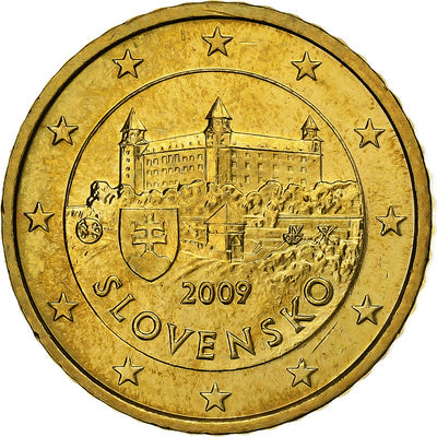 Eslovaquia, 
            
               50 Euro Cent, 
            
               2009