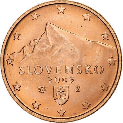 Eslovaquia, 
            
               5 Euro Cent, 
            
               2008