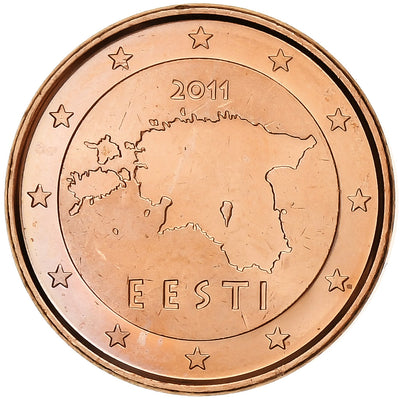 Estonia, 
            
               Euro Cent, 
            
               2011