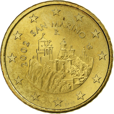 San Marino, 
            
               50 Euro Cent, 
            
               2002